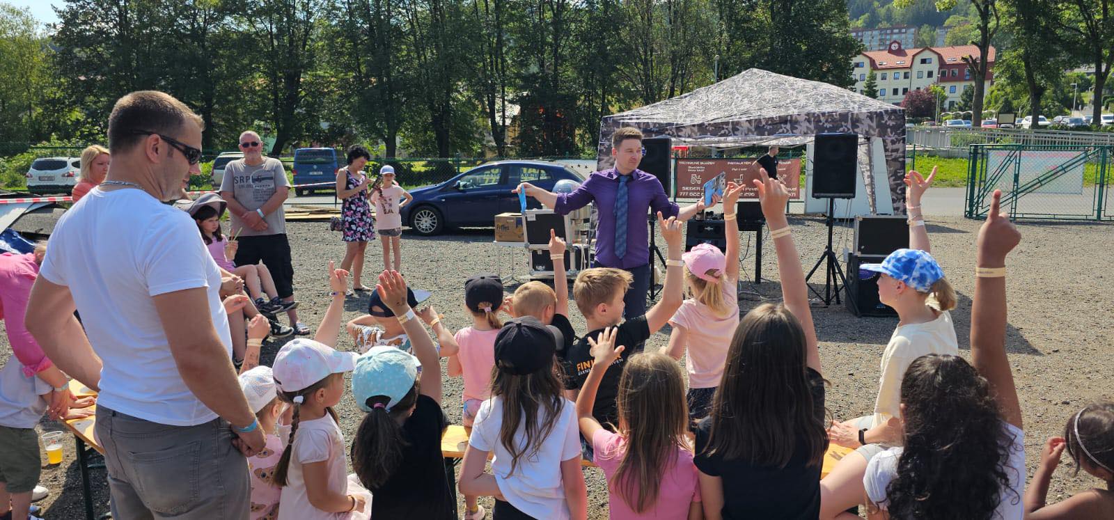 Kouzelník Štěpán Šmid - Kouzelník v Rybništi nad Českou Lípou