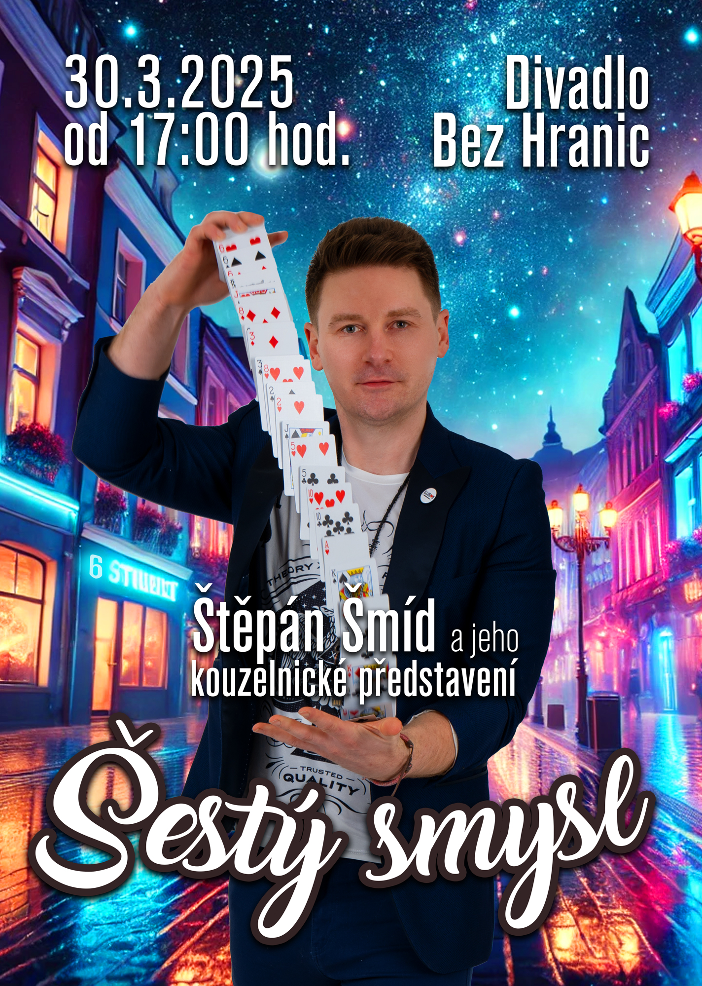 Kouzelník Štěpán Šmid - Kouzelnické představení 